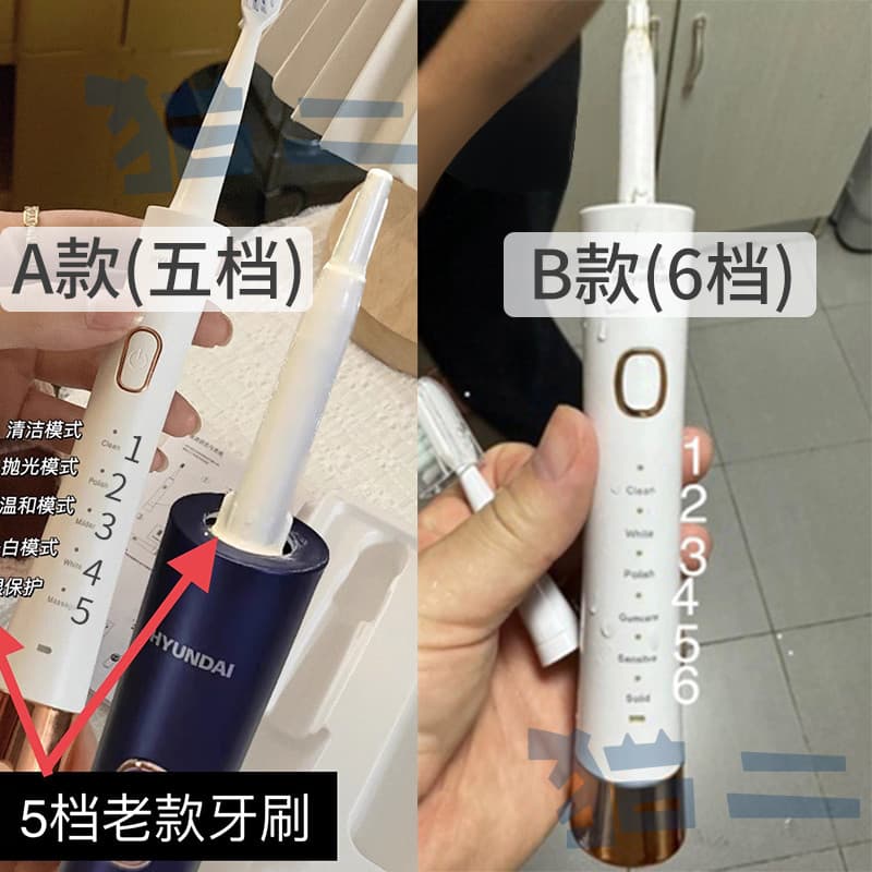 Gato dois adequado para coreano hyundai/hYUNDAI cabeça de escova de dentes elétrica de cintura pequena XM-806 substituiç