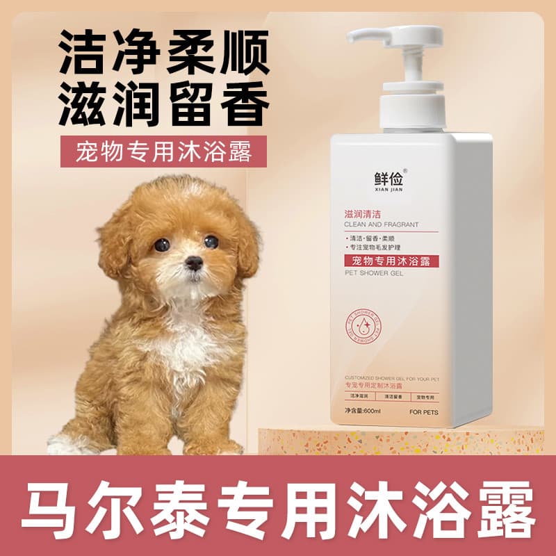 Martel especial Gel de banho limpeza do cabelo descontaminação cão Shampoo banho líquido adulto filhotes suprimentos ban