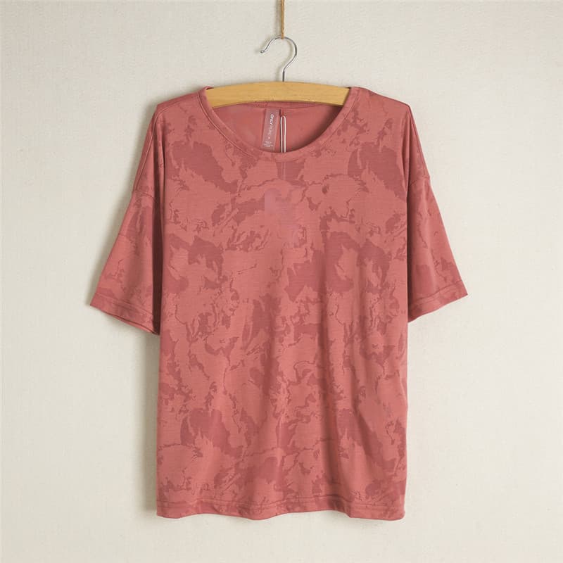 Modal camiseta de manga curta feminina fino verão flor escura macio confortável solto em linha reta camiseta europeu ame