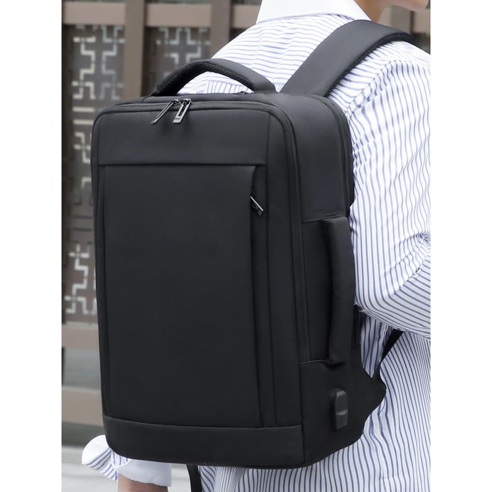 Popular mochila masculina estilo 2026 novo estilo grande capacidade leve viagem de negócios saco de computador de negóci