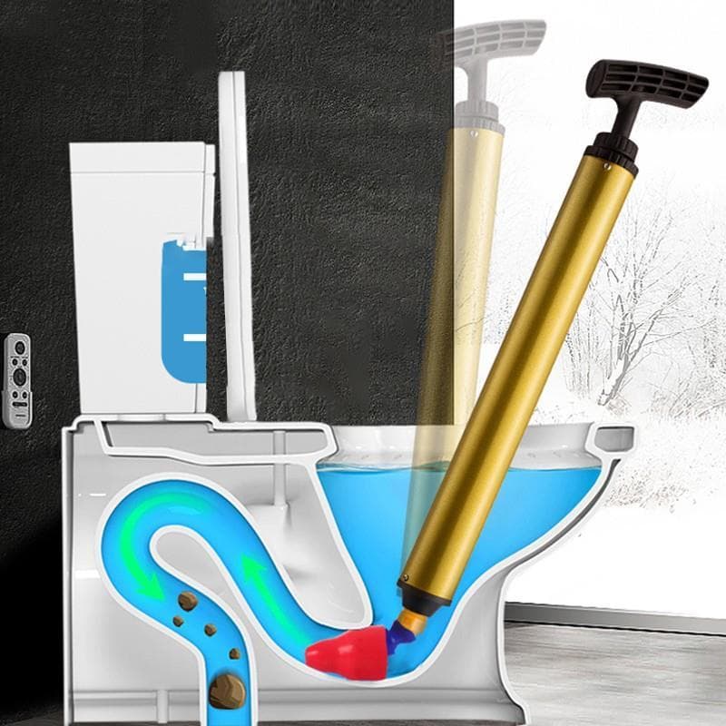 Novo produto Super forte pistão sifão tipo draga de vaso sanitário ferramenta útil sucção couro rodo bloqueio dedicado e