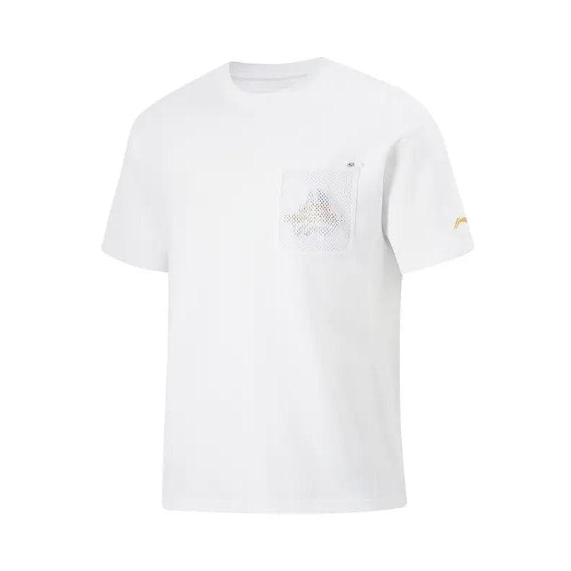 Li Ning Série de Basquete Masculino Esportes de Verão Casual Solto Confortável Camiseta de Manga Curta AHSU607-B Produto