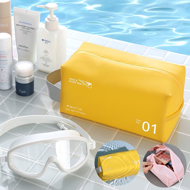 Bolsa De Maquiagem Mulheres Portátil De Viagem Multifuncional Prova D'Água Adequado para ginástica e natação