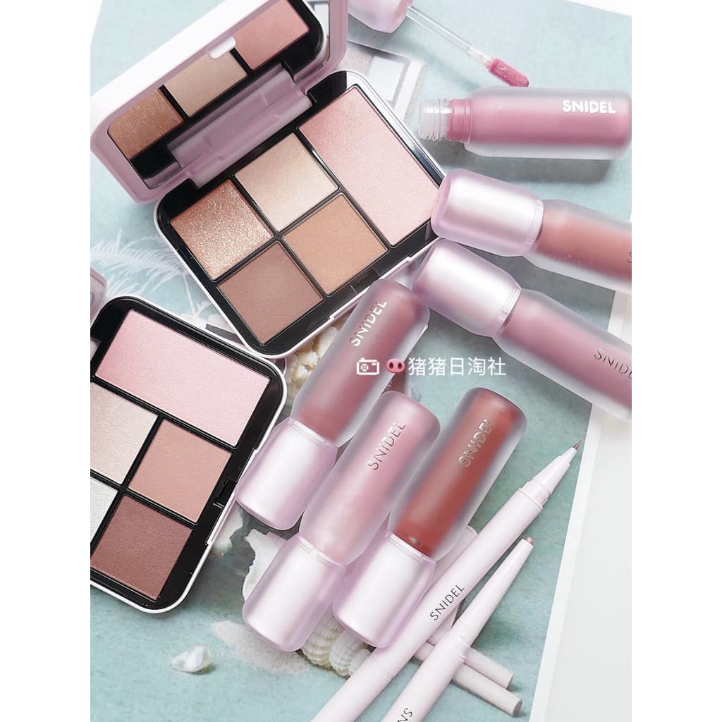 Liberação 5.8 Japão SNIDEL BEAUTY26 Paleta de maquiagem Facial de verão Brilho labial 4 em 1 Sombra Lápis de sobrancelha