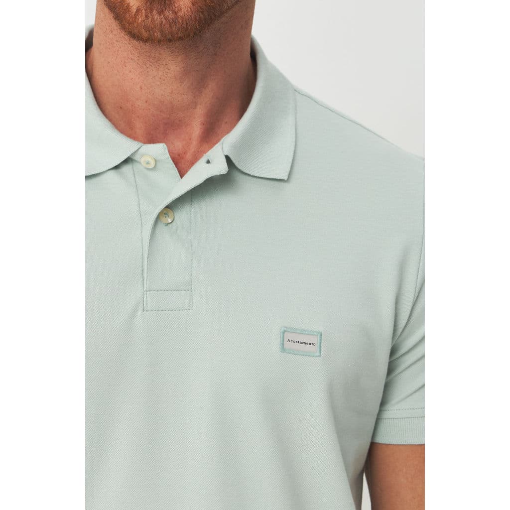 Polo Masculino Acostamento Básica Tag
