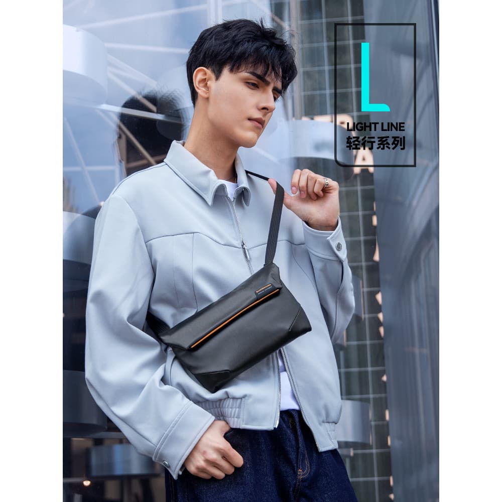 Marco Laden Casual Cross-body Bolsa de Ombro Leve Mochila Pequena Ao Ar Livre All-match Bolsa para Celular Ciclismo Bols