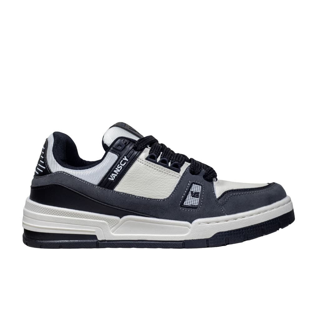 Tênis Vanscy Orion Grafite Preto Off White
