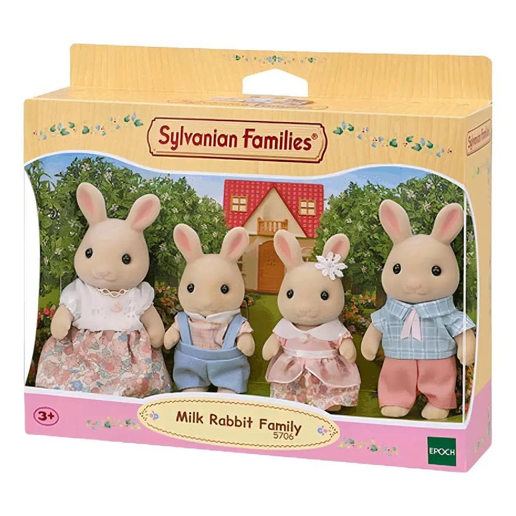 Familia dos Coelhos de Leite - Sylvanian Families 5706 Epoch