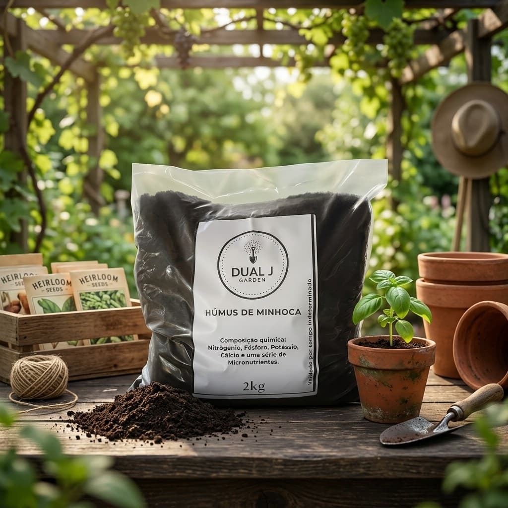 Humus De Minhoca Fertilizante Orgânico Para Agro