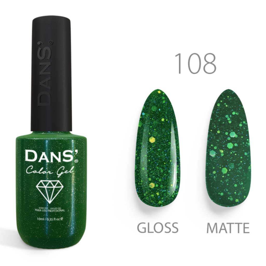 Esmalte em Gel Dans color 10ml Cor 108