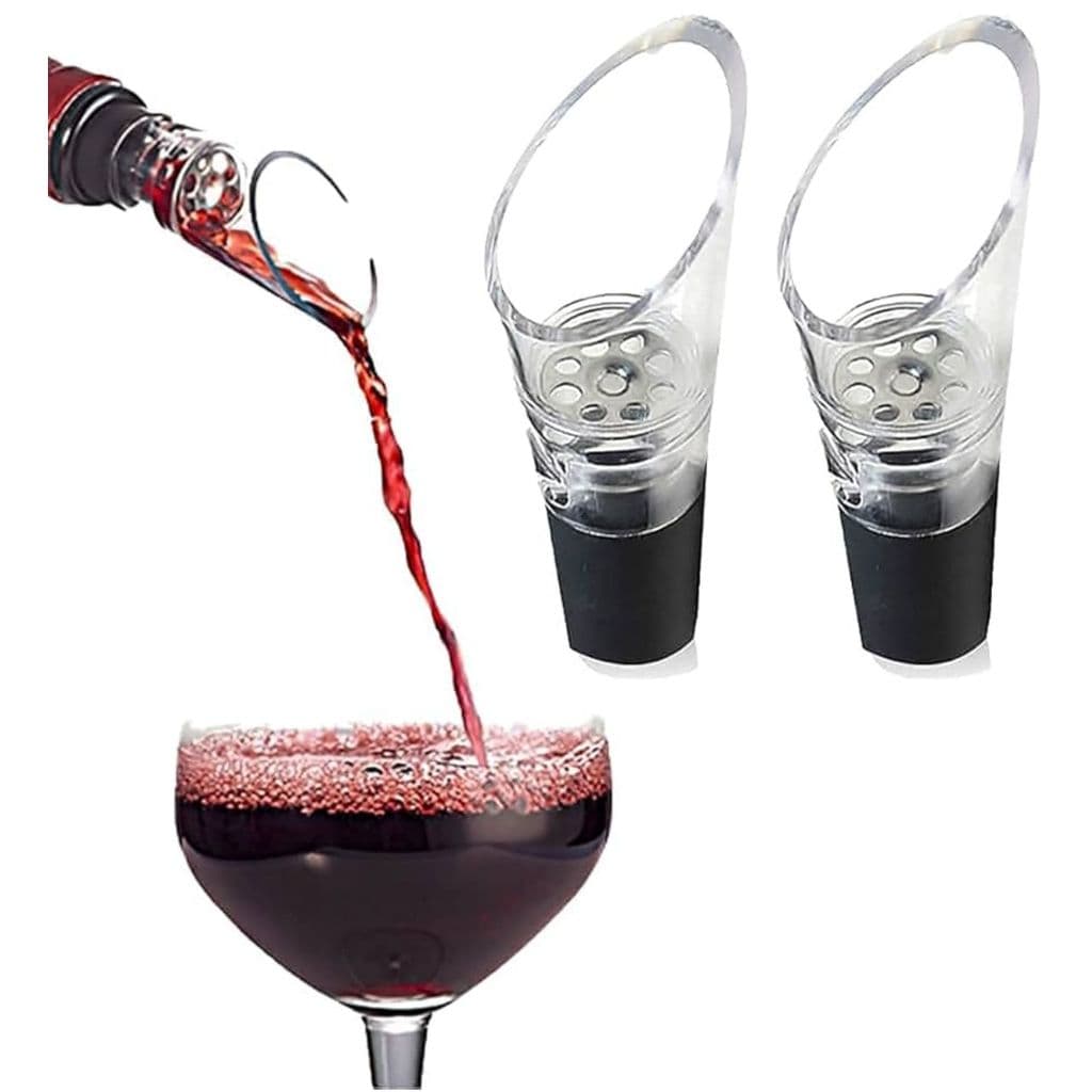 Kit 2 Bicos Dosadores Para Garrafa Bico Corta Gotas Vinho