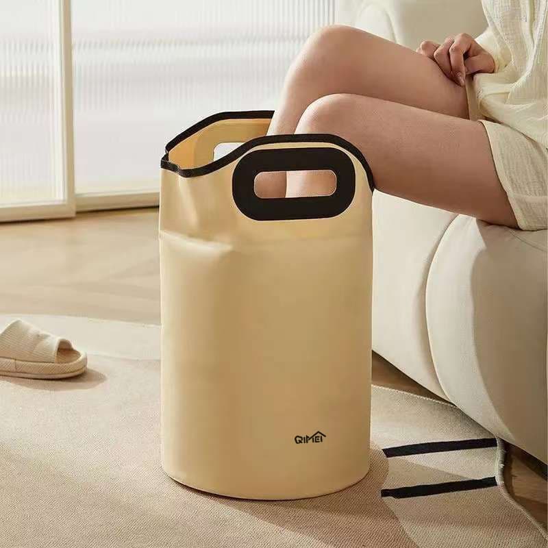 Banheira dobrável para pés, dormitório de panturrilha aumentado, saco de banho para pés domésticos, lavatório portátil,