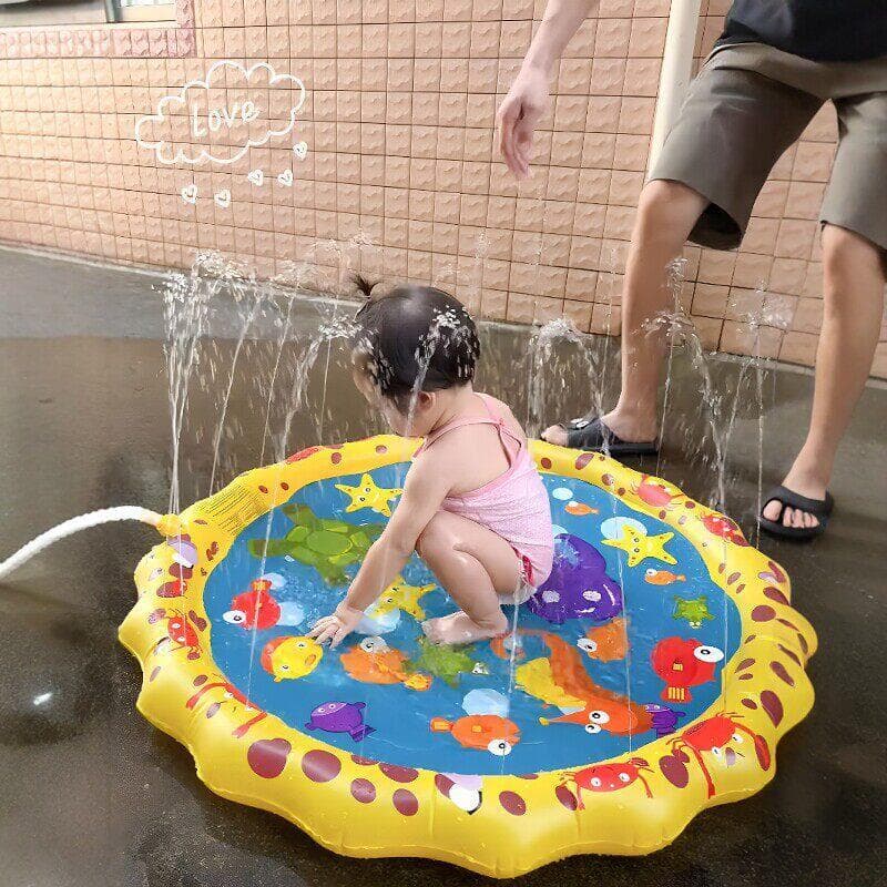 Crianças Sprinkler almofada pátio doméstico piscina inflável país pátio jogar almofada de água jogar brinquedo água fabr