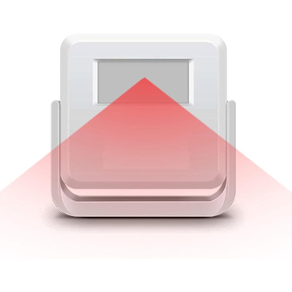 Reprodutor de Voz Ativado por Movimento - Conteúdo de Voz Alterável, Sensor de Movimento Infravermelho PIR, Campainha co