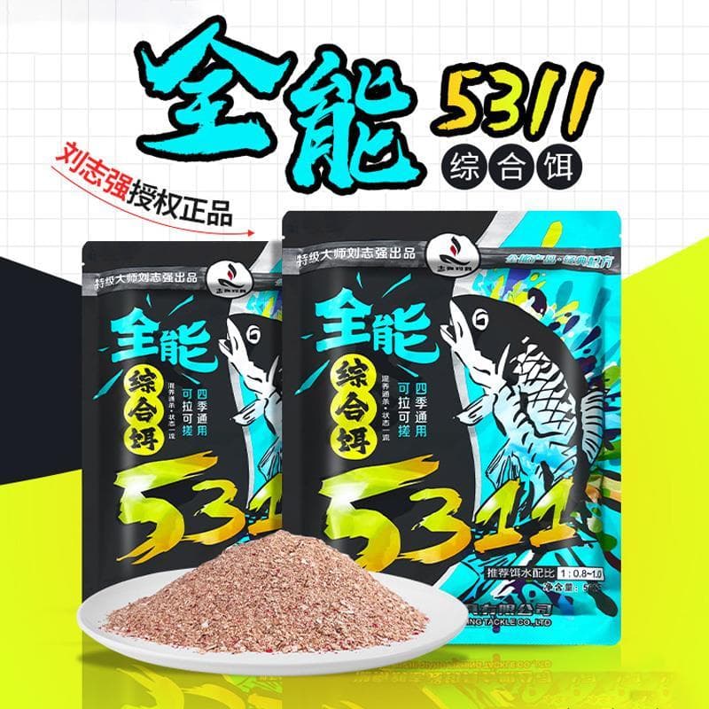 Liu Zhiqiang 5311 Isca Todo-Poderoso Perfumado Todo-Poderoso Peixe Integrado Isca Crucian Carpa Grama Um Pacote para Gan
