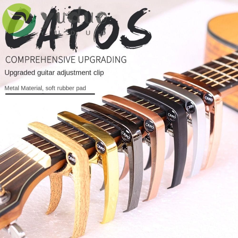 Yududuo Guitarra Capo Capotraste Instrumentos Musicais Troca Rápida Grampo De Afinação De Tom De Elétrica