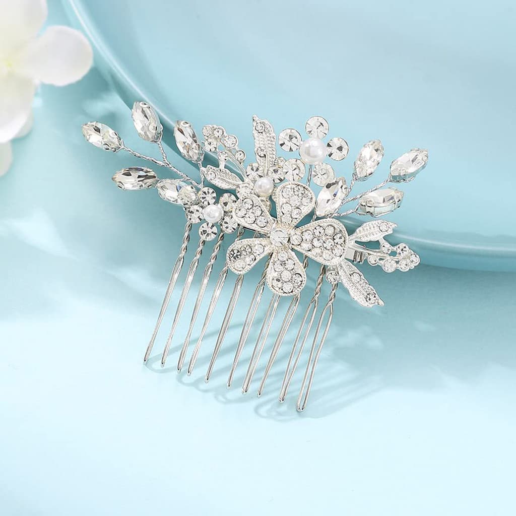 Pente De Cabelo Vintage Com Strass Antiderrapante Decoração De Ferramenta De Estilo Presente Ideal Para Mãe Namorada Fil