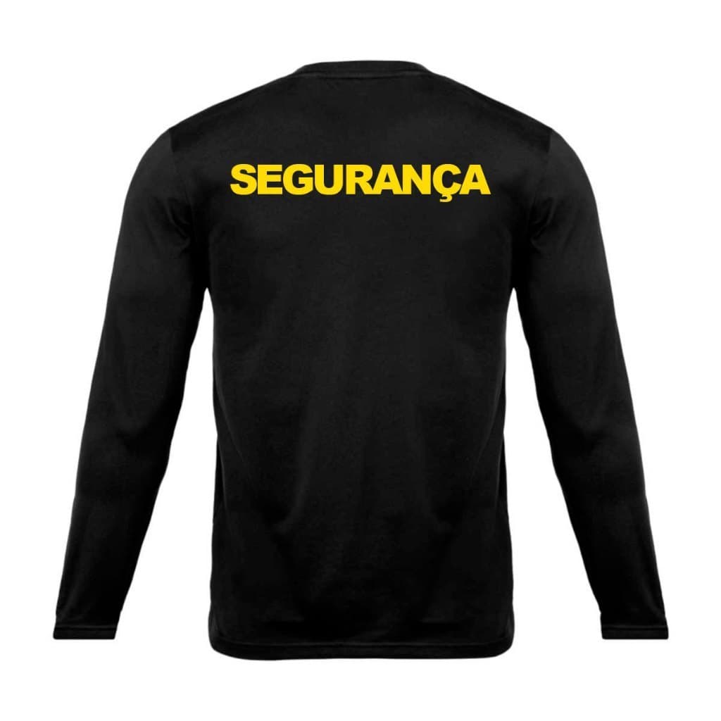 Camisa para Segurança Camiseta de Trabalho Uniforme Profissional Autônomo