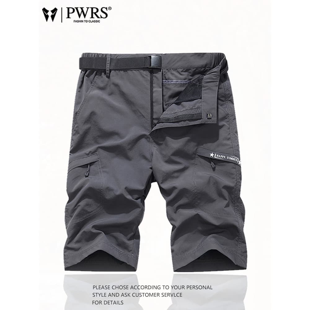 Shorts gerais masculinos verão 2026 novo estilo de venda quente roupa externa 5 pontos calças de praia de secagem rápida