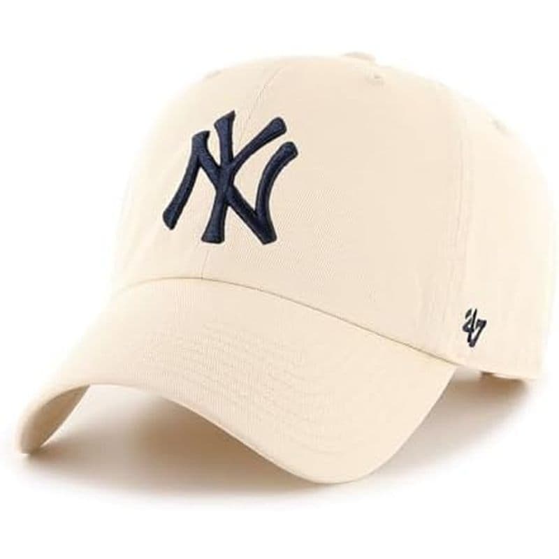 Boné De Limpeza De Marca Masculina Da MLB New York Yankees 47 , Natural , Tamanho Único