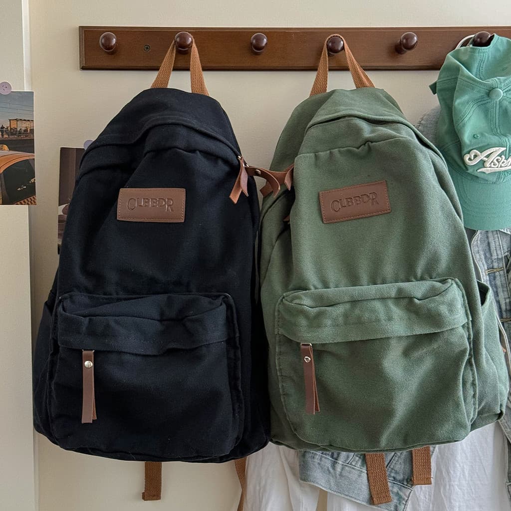 Harajuku feminino preguiçoso Drape mochila júnior estudante do ensino médio mochila estilo Preppy americano estudante un
