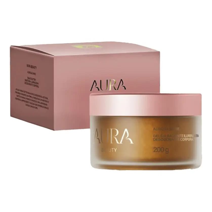 Aura Beauty Aurora Shine Geleia Iluminadora 200g
