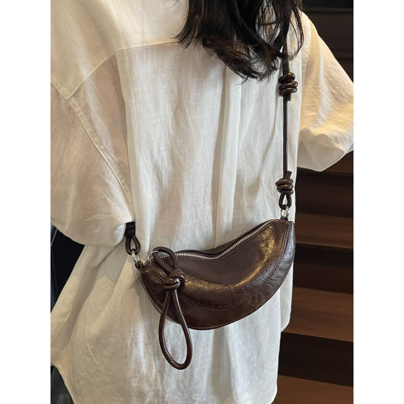 Nicho Design Super quente sela saco feminino 2025 novo estilo High-End Retro axilas saco All-Match Cross-corpo bolinho s