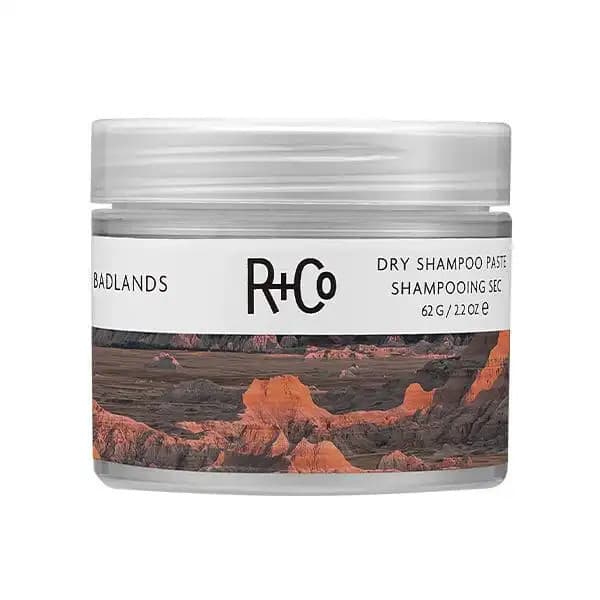 R+Co BADLANDS Pasta de Shampoo Seco, Intensificador de Textura para Volume e Prolongador do Efeito Blow-Out