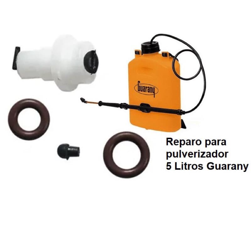 Kit de Reparo Trombone 5L Pulverizador Alta Pressão Compressão Guarany