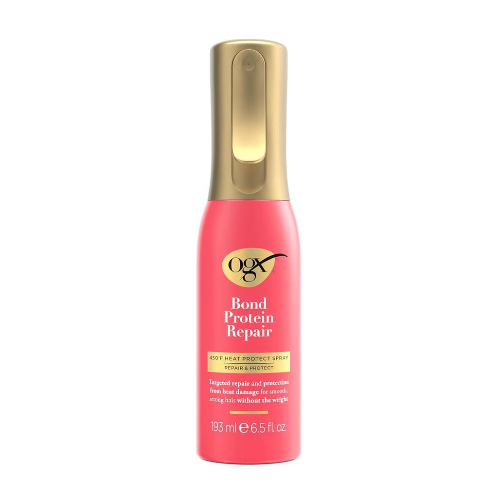 OGXRepair&ProtectBondProteinRepair450 ° HeatProtectSpray, Spray Reparador Leve para Proteção Contínua Contra Danos* para