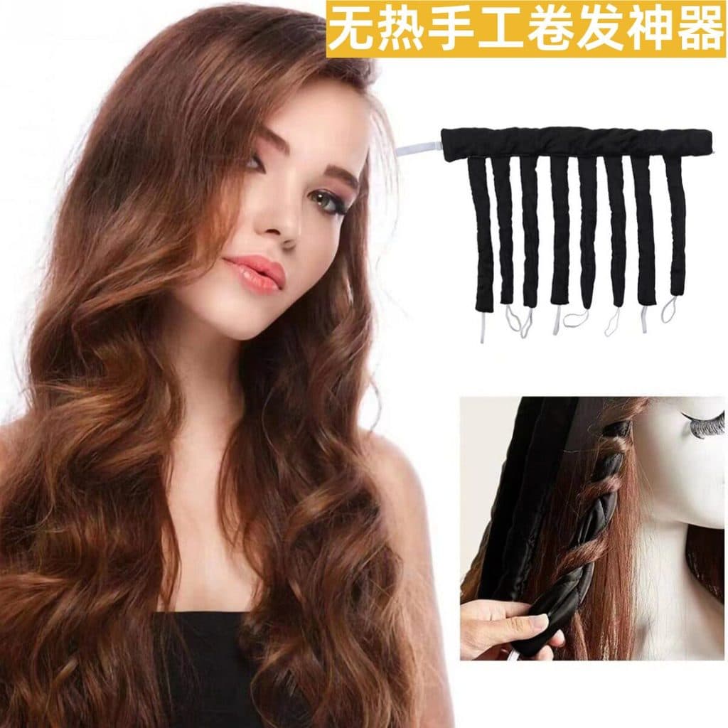 [Eryan Institute] Modelador de cabelo feito à mão Polvo Ferro de ondulação quente Modelador de cabelo sem permanente Ond