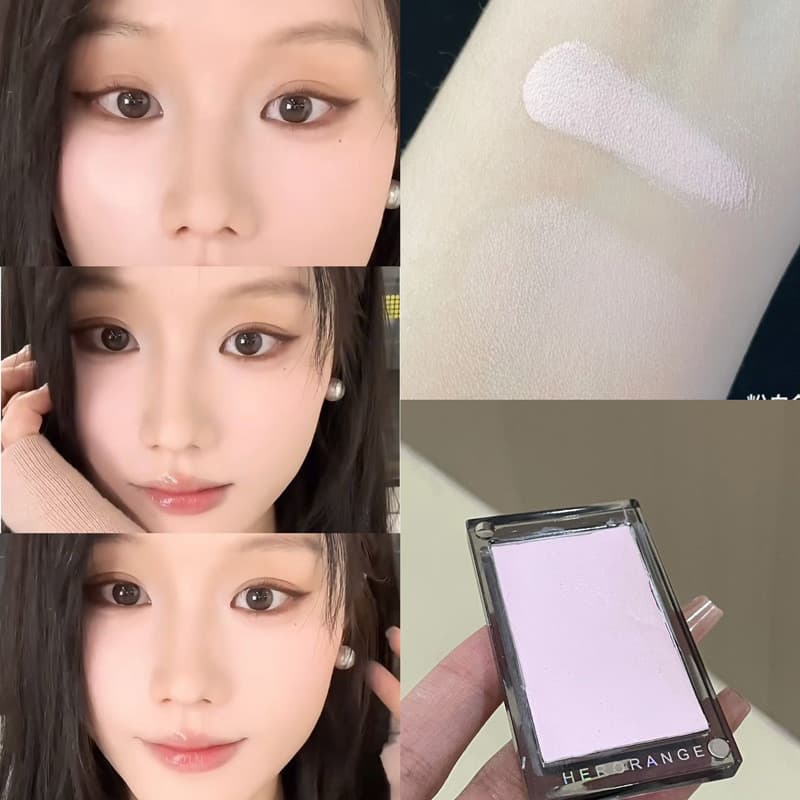 Paleta de Blush rosa claro feminino baixa saturação expansão Natural encolhendo fosco cor Nude reparação revelando rosto