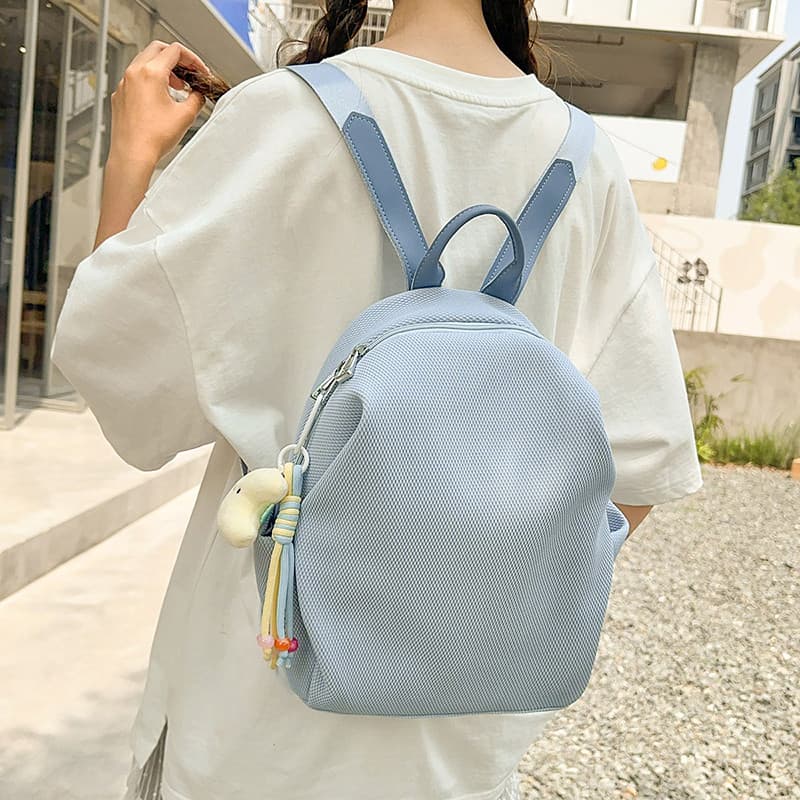 6.12 Huaxi Novo Produto Mochila Feminina Verão Estudante Universitário Commuter Pequena Bolsa Escolar Bolsa Esportiva Mo