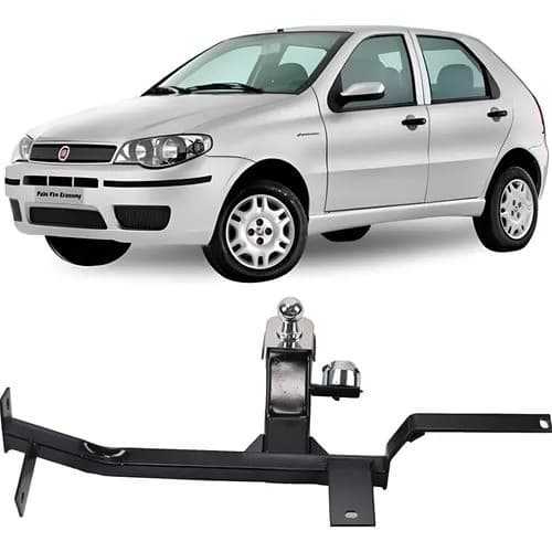 Engate Reboque Fixo Fiat Palio até 1996 até 2003 500kg Homologado