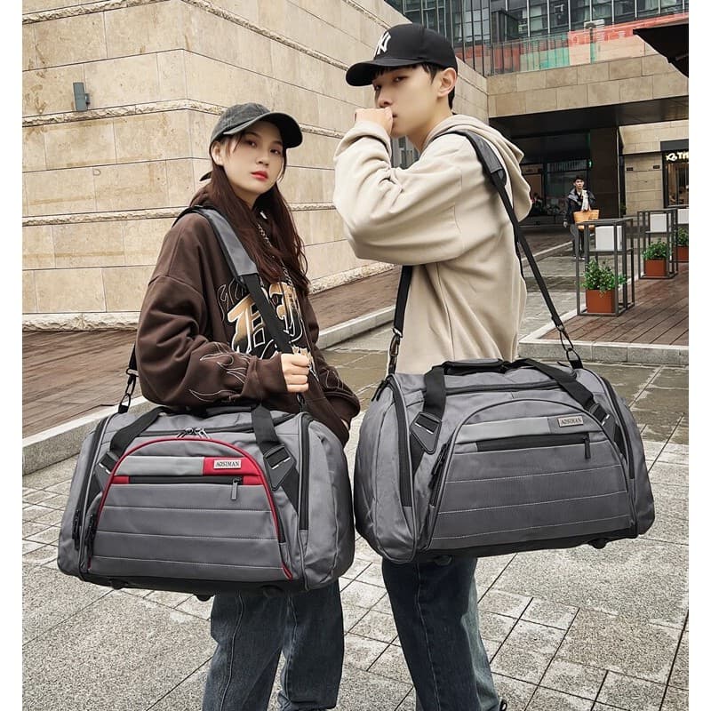 Bolsa multifuncional de grande capacidade, bolsa de viagem masculina, viagem de negócios, mochila de curta distância, bo