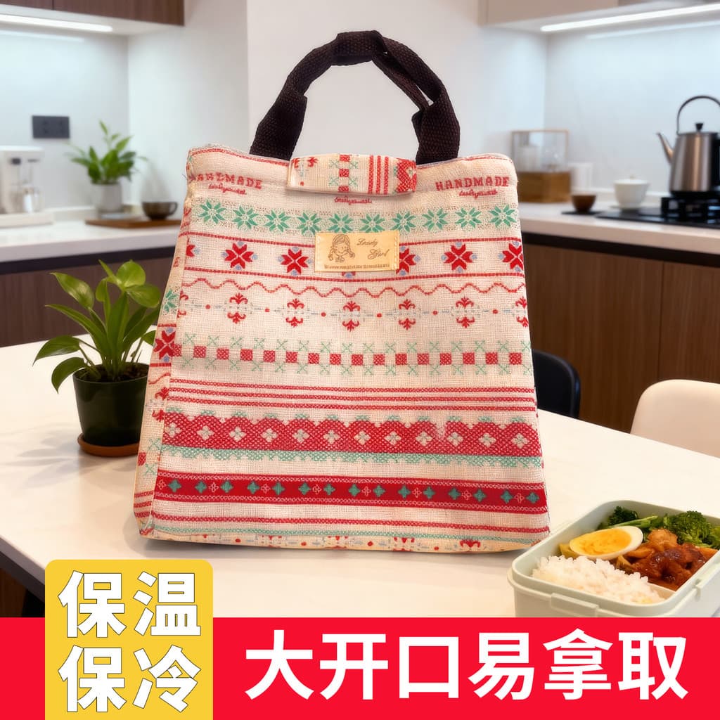 Lancheira de grande capacidade, bolsa isolada para almoço, à prova d'água, à prova de óleo, para estudantes, trabalhador