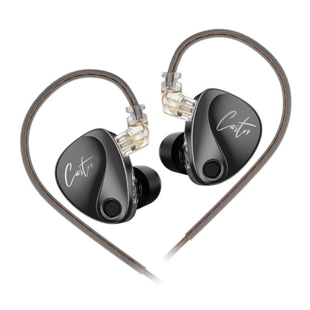Fone Kza Coustics Castor Harman Improved Bass Sem Mic Retorno De Palco