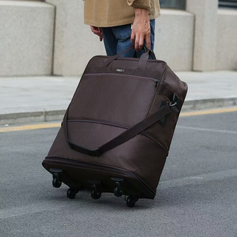 À prova dwaterproof água Super grande capacidade bagagem feminino dobrável saco de remessa de ar masculino roda Universa