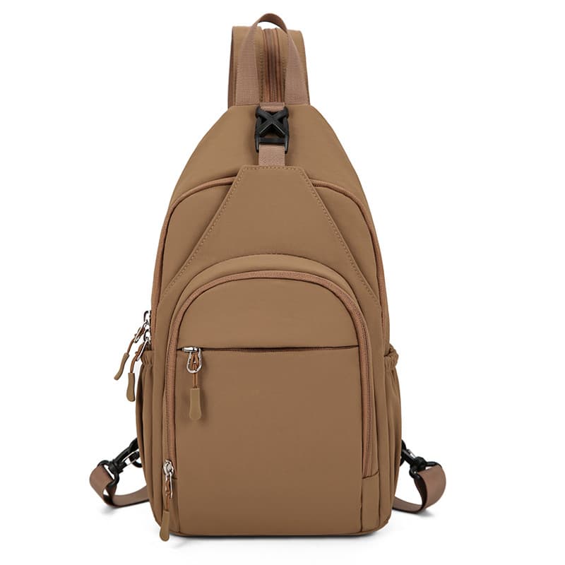 2026 novo estilo bolsa de peito masculina multifuncional mochila elegante All-Match bolsa de ombro de viagem leve Cross-