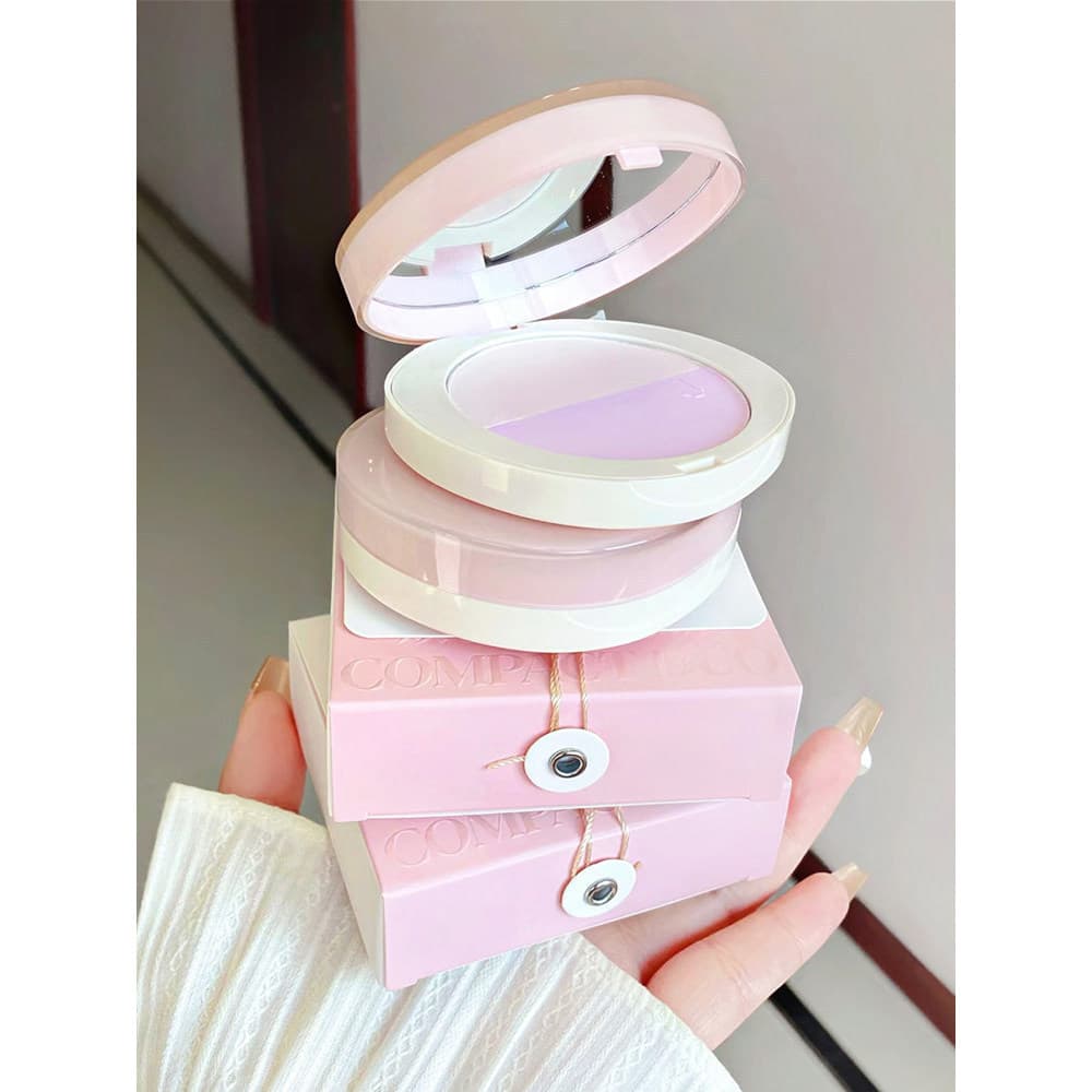 Estoque pronto ~ Joocyee Enzyme Color Duas Cores Preenchimento Luz Pó Pressionado Duplo Feitiço Destaque M302 Blush M205