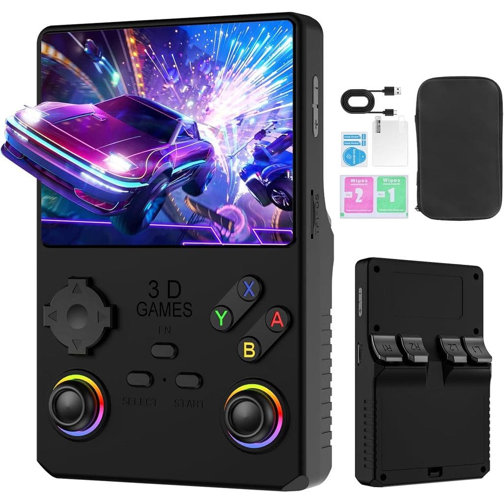 V40 PRO Upgraded Retro Handheld Game Console, Built in 35,000+Classic Games, 36+Simulators, Linux System, 3.5-inch 4K HD