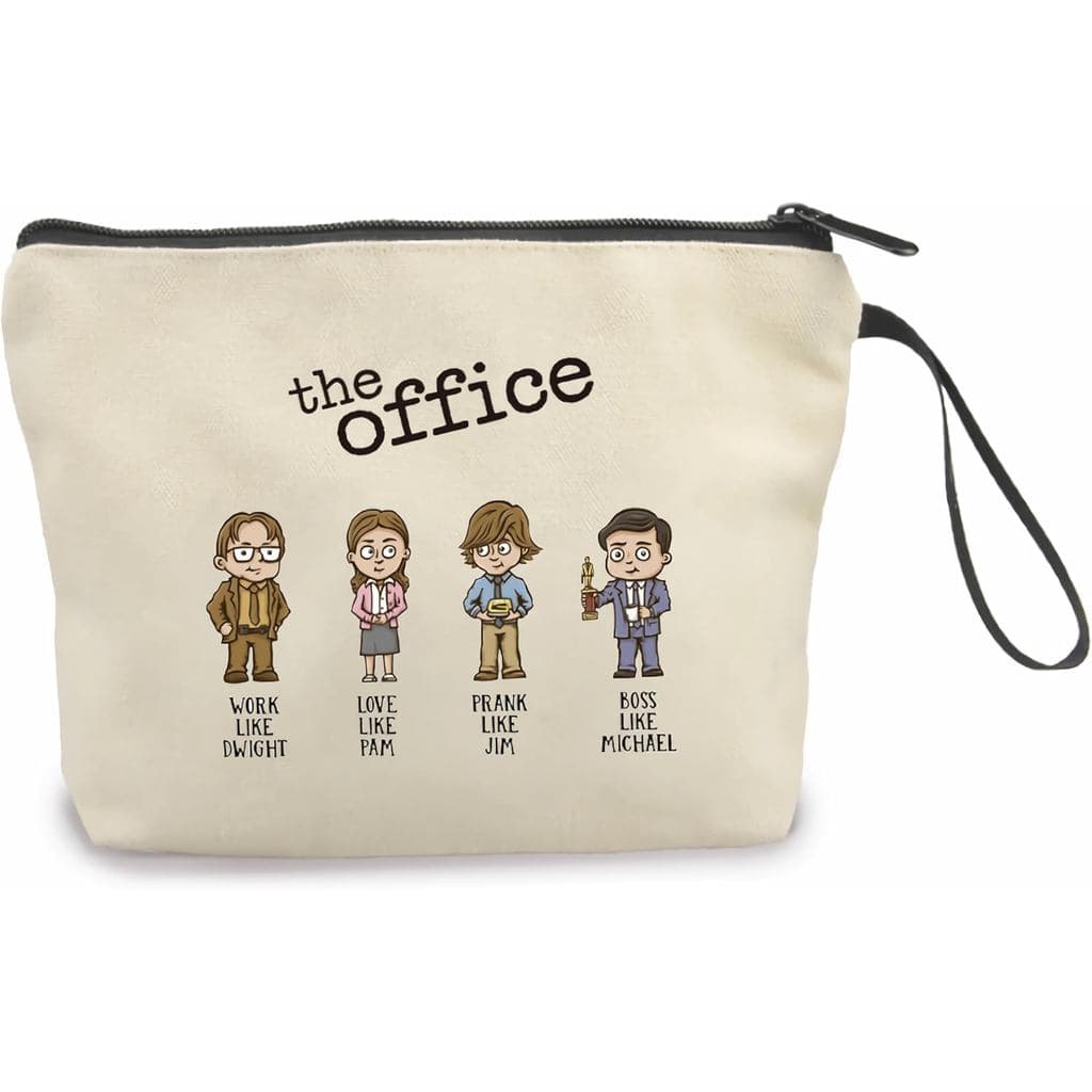 Sacola de Lona The Office Merchandise, Sacola Reutilizável The Office Merch com Base Larga