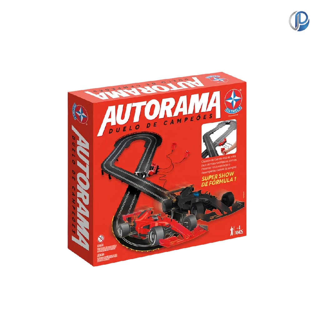 Autorama Clássico Preto e Vermelho Estrela 110v/220v