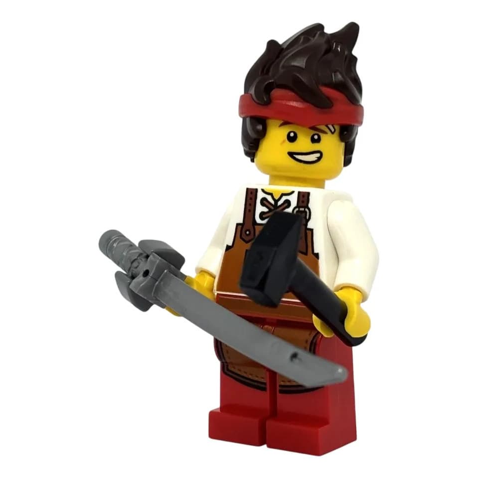 Lego Ninjago Legacy Kai Blacksmith - Minifigura Boneco Ferreiro Original