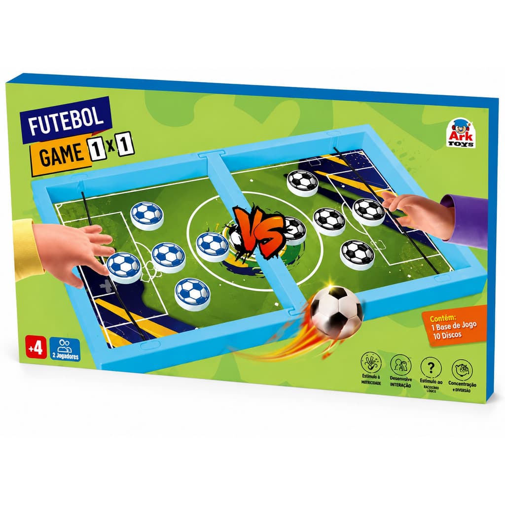 Braskit Jogo Futebol Game 1x1