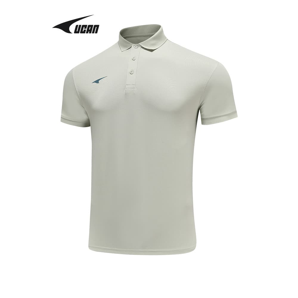 Ucan ucan camisa polo masculina verão novo estilo esportes masculinos de secagem rápida topo de negócios masculino de ma