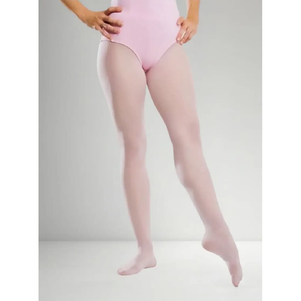 Meia-Calça De Ballet Fio 40 Com Pé Só Dança 5197 Rosa