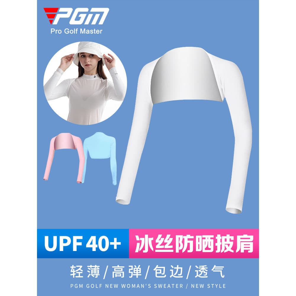 PGM Golf protetor solar roupas femininas manga roupas de seda gelo interior UPF40 + roupas legais ao ar livre ciclismo x