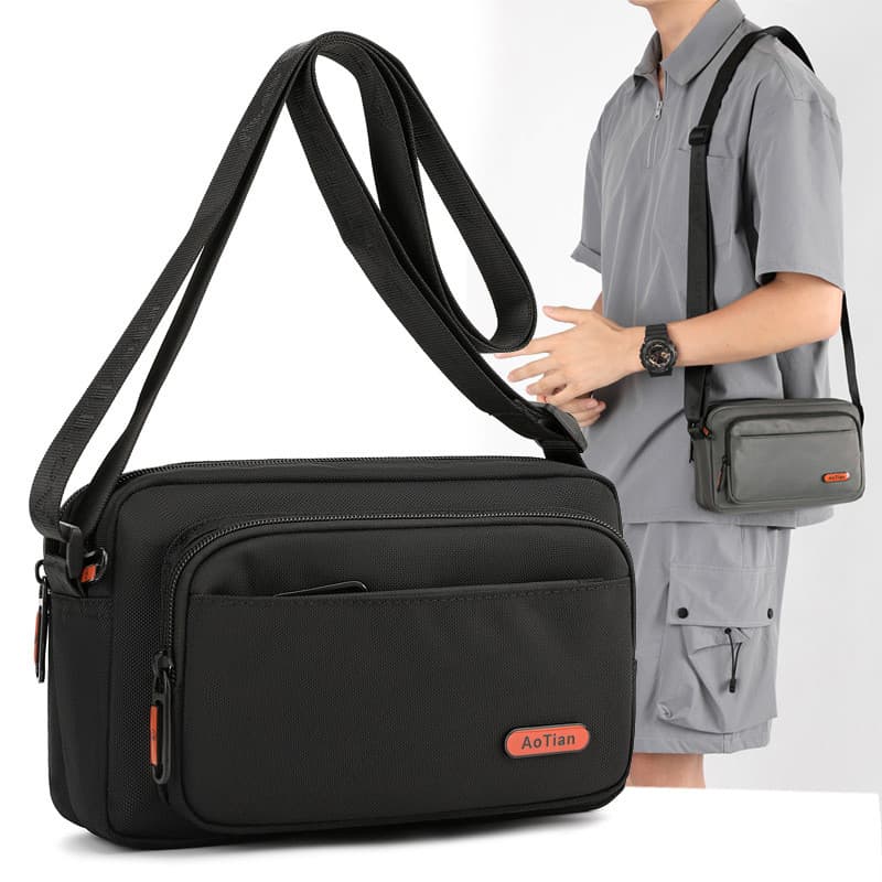 À prova dwaterproof água Oxford pano feminino saco Casual crossbody saco de lona simples carteira saco de negócios ombro