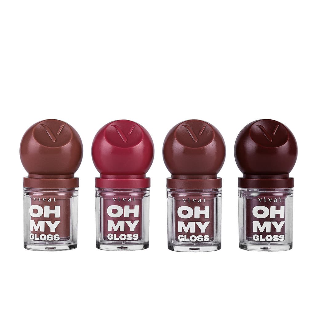 Gloss labial oh my gloss vivai Brilho Intenso e Hidratação Labial